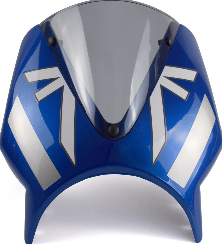 Pyramid / ピラミッド フライスクリーン カスピアンブルー/ストームグレー | Triumph Speed 400 2024- | 26700D