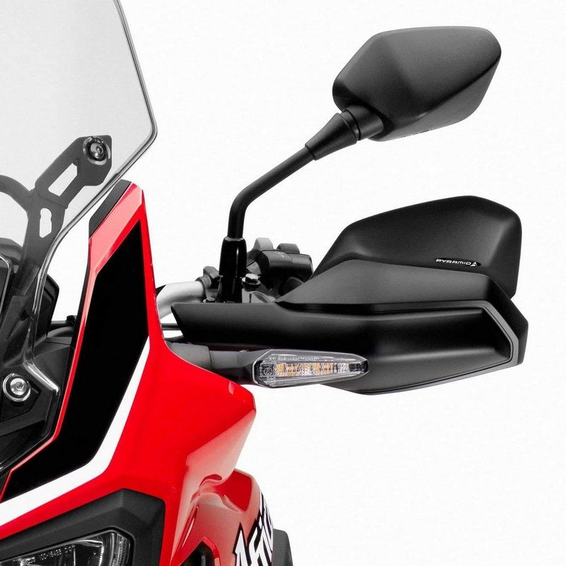 Pyramid Plastics / ピラミッドプラスチック ハンドガードエクステンション マットブラック Honda CRF 1000 L アフリカツイン Adventure Sports 2018>2019 | 30100M