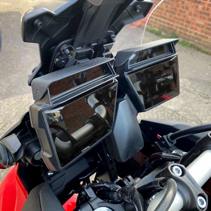 Pyramid TFT Peaks | Matte Black | Yamaha Tracer 9 2021> | 32280M