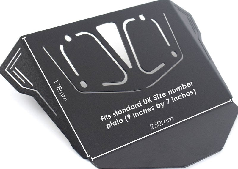 Pyramid / ピラミッド スプラッシュプレート マットブラック | BMW R 1300 GS 2023- | 34916M