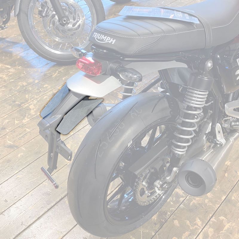 Pyramid / ピラミッド リアスプラッシュプロテクター マットブラック | Triumph Speed Twin(スピードツイン) 1200 2019>2021 | 36050M