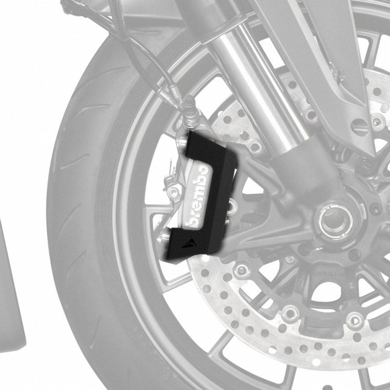 Pyramid / ピラミッド ブレーキキャリパーガード マットブラック | Moto Guzzi V100 Mandello 2022- | 36875M