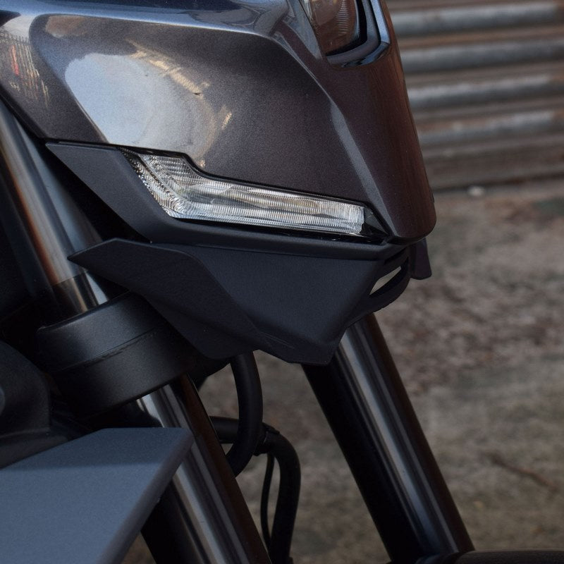 Pyramid / ピラミッド フロンタルウイング マットブラック | Yamaha MT-09 2024- | 38250M