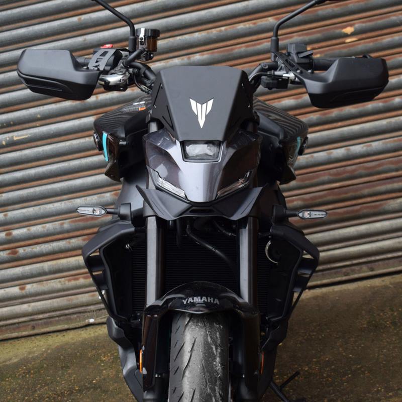 Pyramid / ピラミッド サイドスポイラー マットブラック | Yamaha MT-09 2024- | 38265