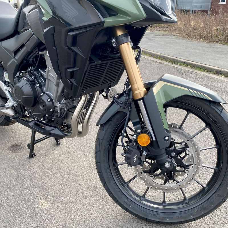 Pyramid Radiator Guard | Matte Black | Honda CB 500 X 2022> | 521255M