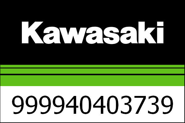 Kawasaki / カワサキ キット シングル シート メット. フラット スパーク ブラック | 999940403739
