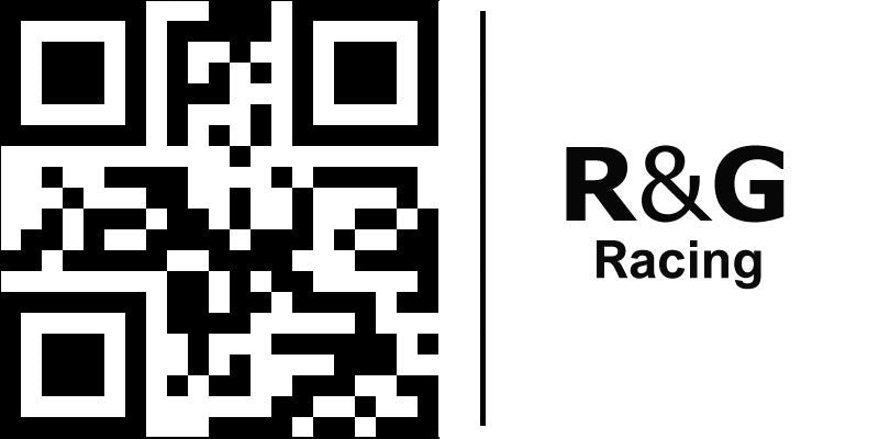 R&G(アールアンドジー) クラッシュプロテクター ブラック K1200S/R(K1200Rのみ適合) RG-CP0172BL