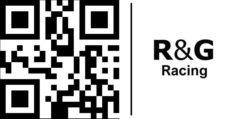 R&G(アールアンドジー) エアロクラッシュプロテクター ブラック K1300R K1200R RG-CP0251BL