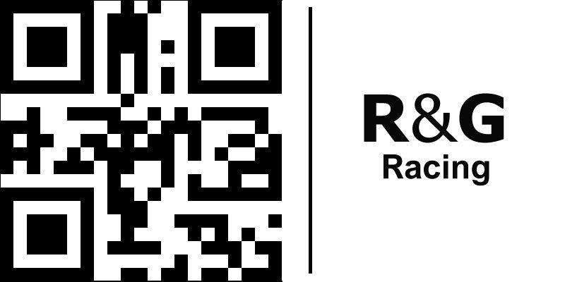 R&G(アールアンドジー) エアロクラッシュプロテクター ブラック F800R(09-) RG-CP0258BL