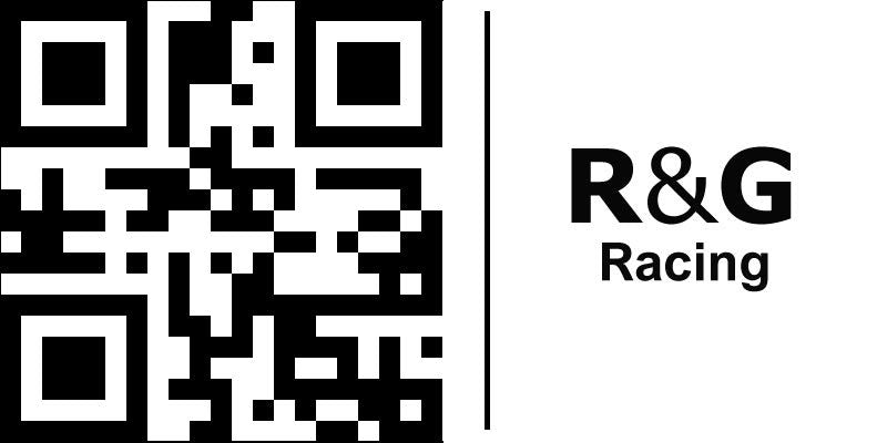 R&G(アールアンドジー) エアロクラッシュプロテクター ブラック GROM(17-) MSX125(17-) RG-CP0429BL