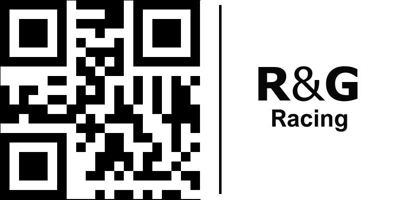 R&G(アールアンドジー) オフセットコットンリール ブラック S1000RR(10-15)、S1000R(14-)、S1000XR(15-) RG-CR0033BK