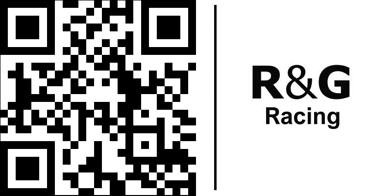 R&G(アールアンドジー) フロントウインカーランプアダプター ブラック GROM125(MSX125)(16-) RG-FAP0013BK
