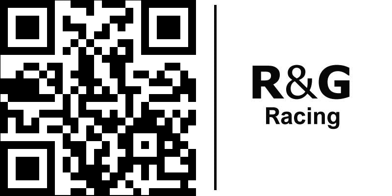 R&G(アールアンドジー) エンジンケースカバーセット ポリプロピレン RC125(14-) RC200(14-) | KEC0074BK