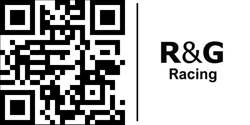 R&G(アールアンドジー) ラジエターガード ブラック TR650 Strada (12-) | RAD0138BK