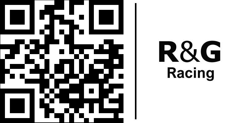 R&G(アールアンドジー) ラジエターガード アルミニウム ブラック 1190SX 1190RX RG-RAD0180BK