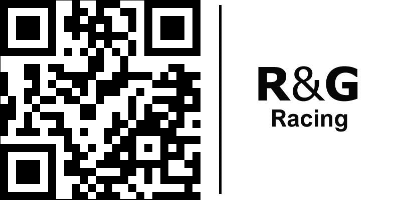 R&G(アールアンドジー) ラジエターガード アルミニウム ブラック S1000RR(15-) RG-RAD0184BK