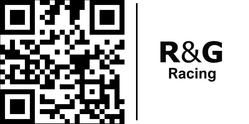 R&G (アールアンドジー) ラジエター & オイルクーラーガード セット(アルミ) ブラック | RAD9017BK