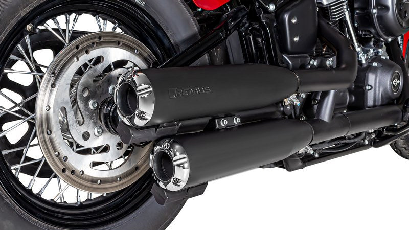 カスタムスリップオンマフラー 90mm径(排気ガス浄化触媒付)、ASC対応、ステンレスブラック、エンドキャップショートカットV1 2個入り、合金クローム