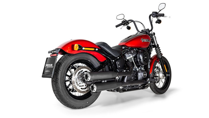 カスタムスリップオンマフラー 90mm径(排気ガス浄化触媒付)、ASC対応、ステンレスブラック、エンドキャップショートカットV1 2個入り、合金クローム