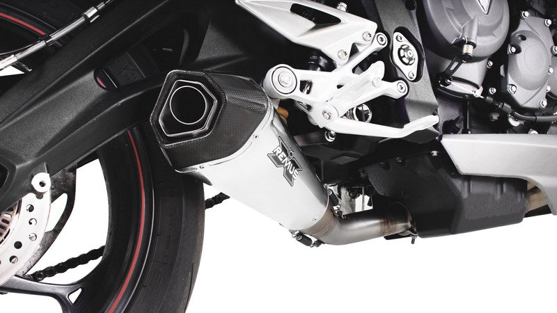 ハイパーコーン レーシングスリップオンマフラー(取り外し可能サウンドインサート付)ステンレスマット 65mm 非認証