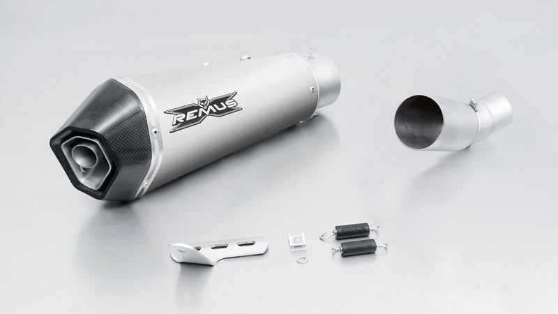 ハイパーコーン レーシングスリップオンマフラー(サウンドインサート取り外し可能)チタニウム 65mm 非認証