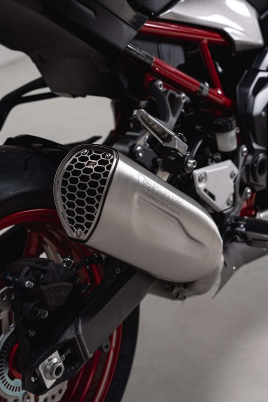 スリップオンNXTスポーツエキゾースト、ステンレスマット、接続チューブ