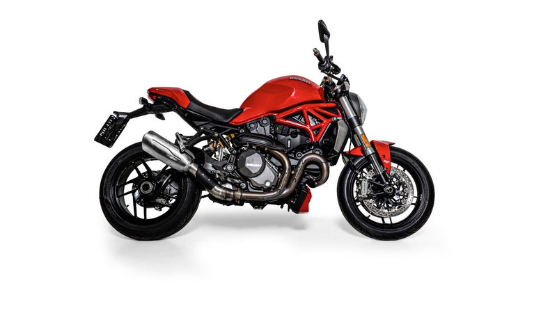 スリップオンNXTサイレンサー(取り外し可能サウンドインサート付)、ステンレススチール製・接続チューブ(触媒なし・ECE認証なし)