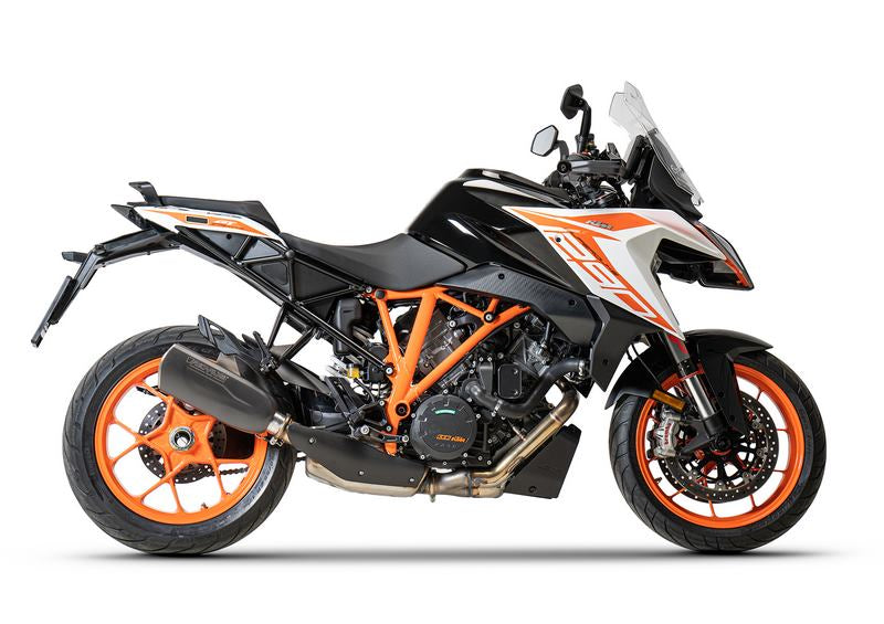 スリップオンNXTサイレンサー、ステンレスブラック、接続チューブ、ECEタイプ承認付