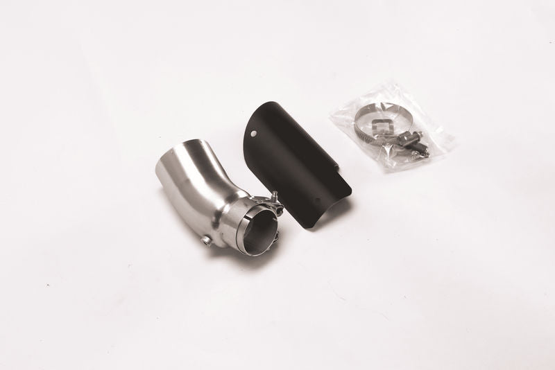 スリップオンNXTスポーツマフラー、ステンレスブラック、取り外し可能サウンドインサート付、ステンレス接続管、ECEタイプ承認含む