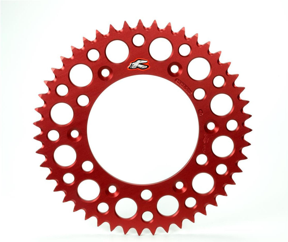 RENTHAL ウルトラライト リヤスプロケット 歯数 49 サイズ 420 Type 189U Red | 189U-420-49GRRD