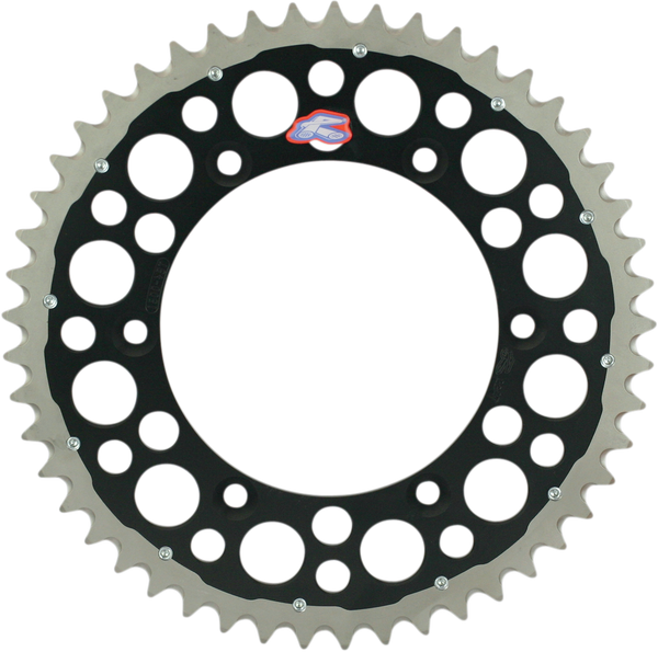 RENTHAL SPROCKET R 520 48T BK SC TWIN | 2240-520-48GPBK