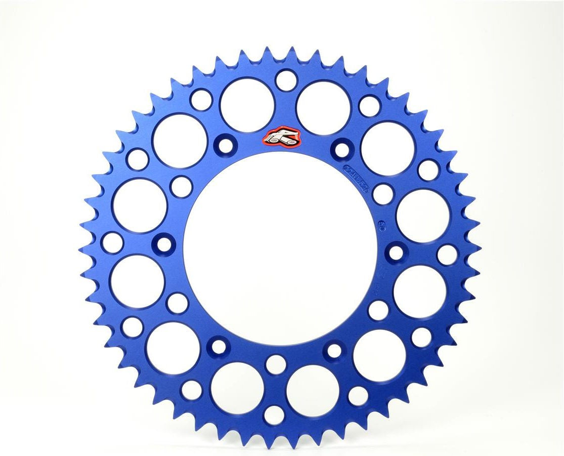 RENTHAL ウルトラライト リヤスプロケット 歯数 48 サイズ 520 Type 224U Blue Anodized Husqvarna | 224U-520-48GPBU