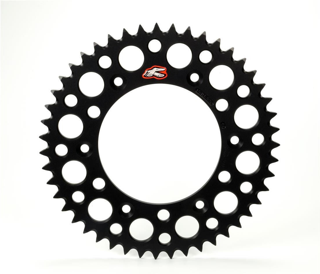 RENTHAL ウルトラライト リヤスプロケット 歯数 52 サイズ 520 Type 224U Black Anodized KTM/Husqvarna | 224U-520-52GPBK