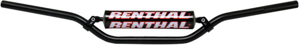 RENTHAL 22MM 722 CR HIGH BLK | 722-01-BK-01-185
