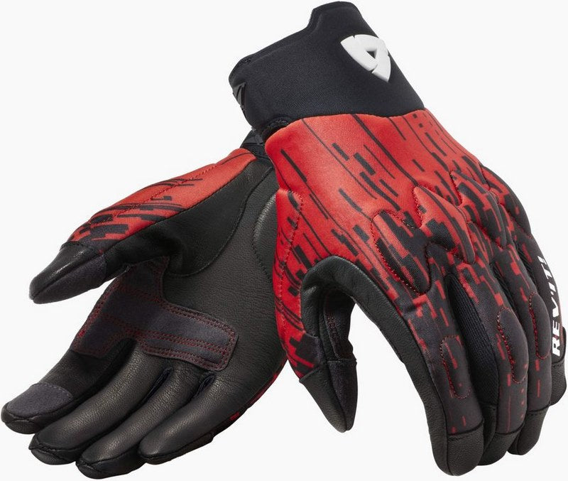 REVIT / レブイット グローブ Spectrum ブラック/ ネオンレッド | FGS167-1270