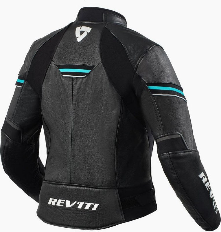 REVIT / レブイット ジャケット Median レディース ブラック/ ターコイズ | FJL126-1040