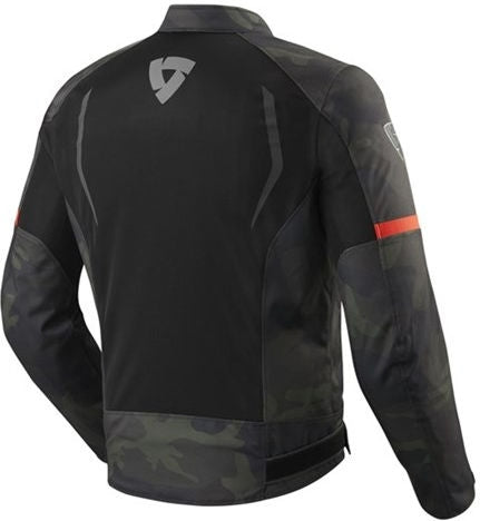 REVIT / レブイット ジャケット Torque ブラック-アーミーグリーン | FJT247-1840