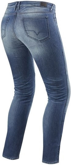 REVIT / レブイット ジーンズ Westwood レディース SF ライトブルー(ユーズド加工)L32 | FPJ032-6312