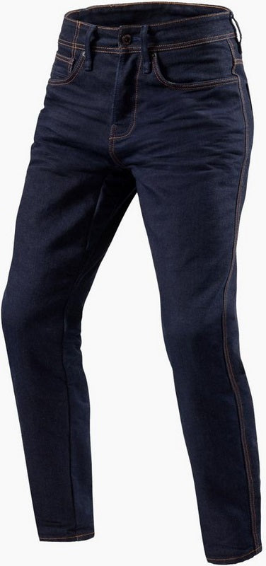 REVIT / レブイット ジーンズ Reed SF ダークブルー(ユーズド加工)| FPJ058-6341