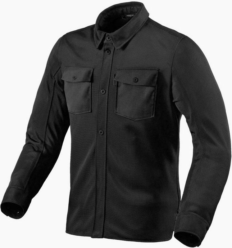 REVIT / レブイット オーバーシャツ Tracer Air 2 ブラック | FSO016-0010