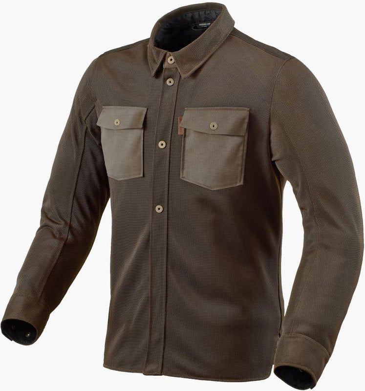 Revit / レブイット Overshirt Tracer Air 2 Brown | FSO016-0700