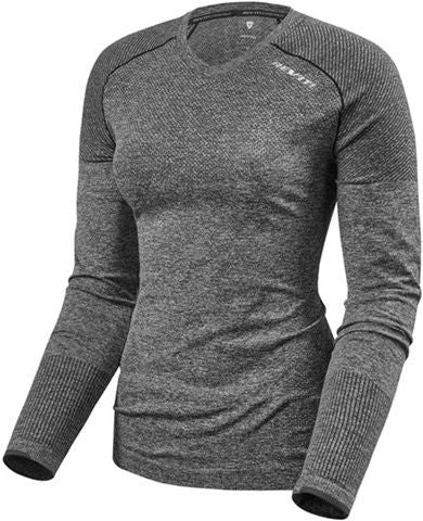 REVIT / レブイット シャツ Airborne LS レディース ダーク グレー | FTU110-0140