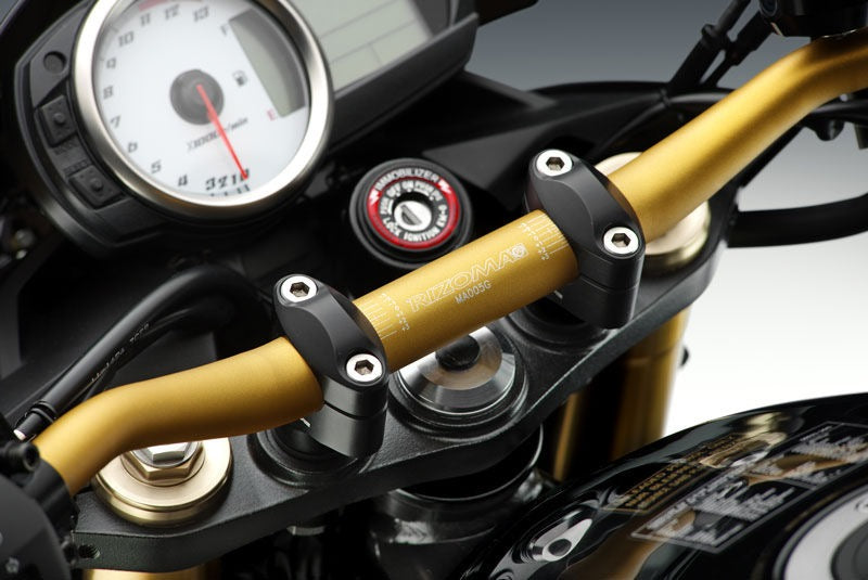 Rizoma 1-1/8 inch diameter tapered handlebars