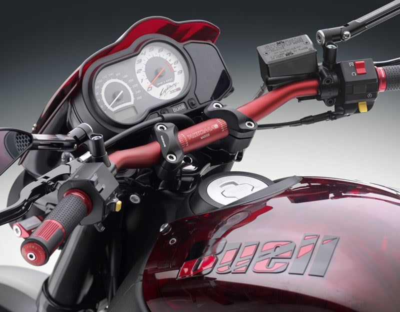 Rizoma 1-1/8 inch diameter tapered handlebars