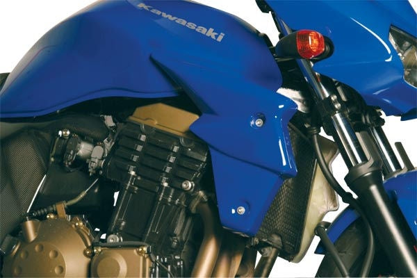 S2-Concept / S2コンセプト ラジエータースクープ Z750 塗装済み ブルー | K754_PEINT