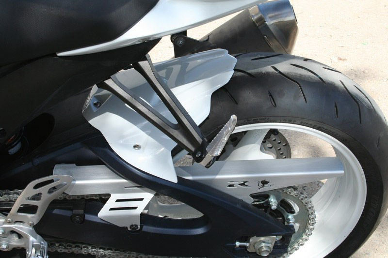 S2-Concept / S2コンセプト リア マッドガード GSXR600 ホワイト | S762-GSXR600