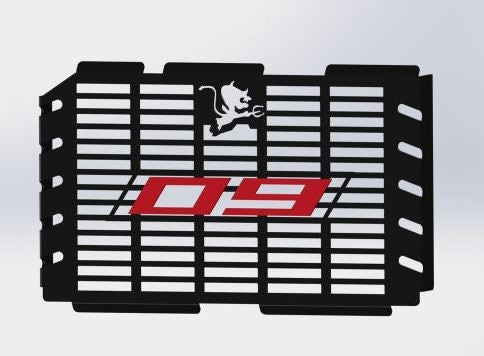 S2-Concept / S2コンセプト ラジエーターグリル MT09 レッド | W12Y.4606