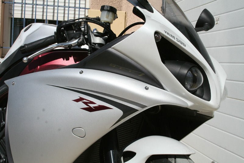 S2-Concept / S2コンセプト ホールキャップ カバー R1 塗装済み ホワイト | YR109