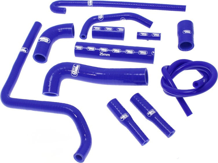 サムコスポーツ / Samco Sport MV Agusta F4 1000 2001 - 2009 12 ピース シリコンラジエーター クーラントホースキット | AGU-1-BU