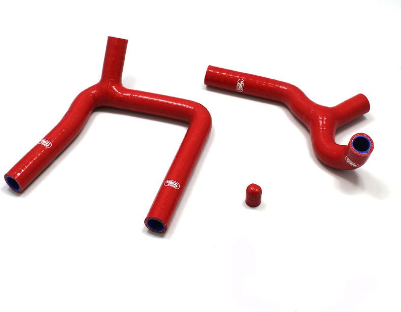 サムコスポーツ / Samco Sport Beta 300 Xtrainer 2015 - 2019 3 ピース サーモスタットバイパス シリコンラジエーター クーラントホースキット | BET-11-RD